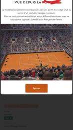 Roland Garros Finale, Sports & Fitness, Tennis, Autres marques, Autres types, Enlèvement ou Envoi, Neuf