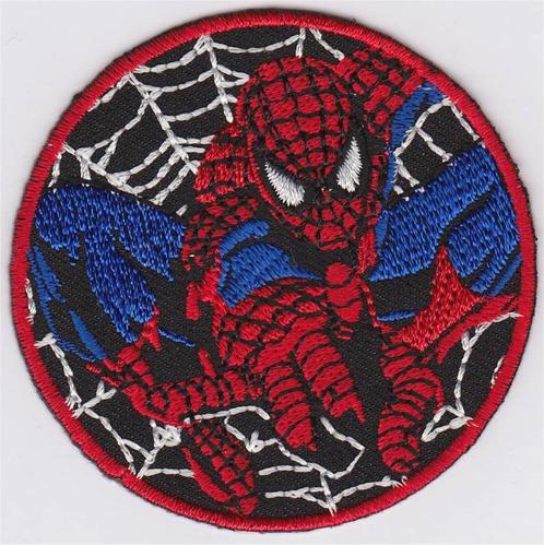 Spiderman stoffen opstrijk patch embleem #3, Verzamelen, Kleding en Patronen, Nieuw, Verzenden