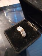 Goude ring, Goud, Goud, 20 of groter, Met kristal