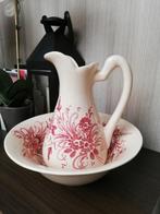 2 delig lampetstel ( kan en waskom )., Antiek en Kunst, Ophalen of Verzenden