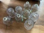 Glazen theelichthouders en olielampjes voor kandelaars, Antiek en Kunst, Ophalen of Verzenden