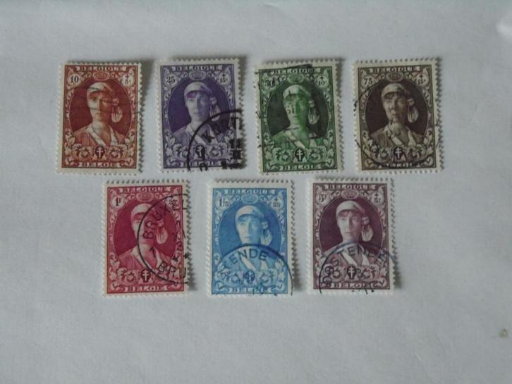 België gestempeld nr. 326/32, Postzegels en Munten, Postzegels | Europa | België, Gestempeld, Gestempeld, Ophalen of Verzenden