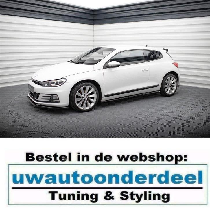 Maxton Design Spoiler Splitter Lip Geschikt voor Vw Scirocco, Auto diversen, Tuning en Styling, Verzenden