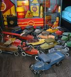 ruilen antiek speelgoed Renault 1935 Citroën olie blik, Ophalen of Verzenden