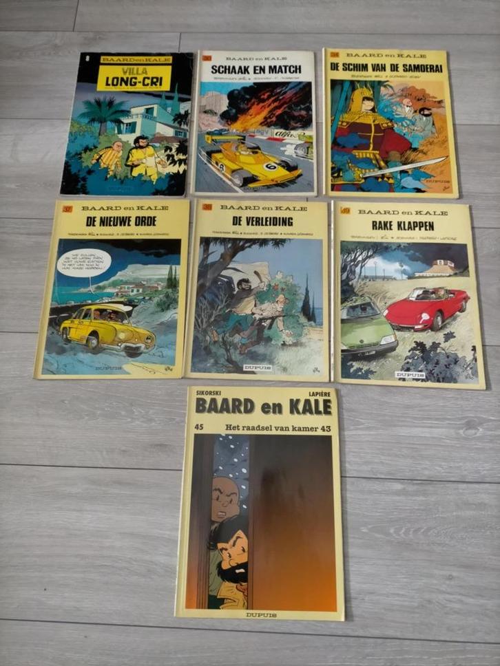 Baard en Kale, Boeken, Stripverhalen, Gelezen, Meerdere stripboeken, Ophalen of Verzenden