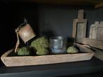 Houten trog XL met of zonder mosbollen, Kunststof, Onbekend, Ophalen of Verzenden, Onbekend