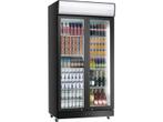 Gastro-Cool 960 liter - 2 deurs glas - koelkast glazen deur, Elektronische apparatuur, Koelkasten en IJskasten, Ophalen, 200 liter of meer