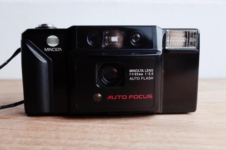 Minolta AF-E, TV, Hi-fi & Vidéo, Appareils photo analogiques, Utilisé, Compact, Minolta, Enlèvement