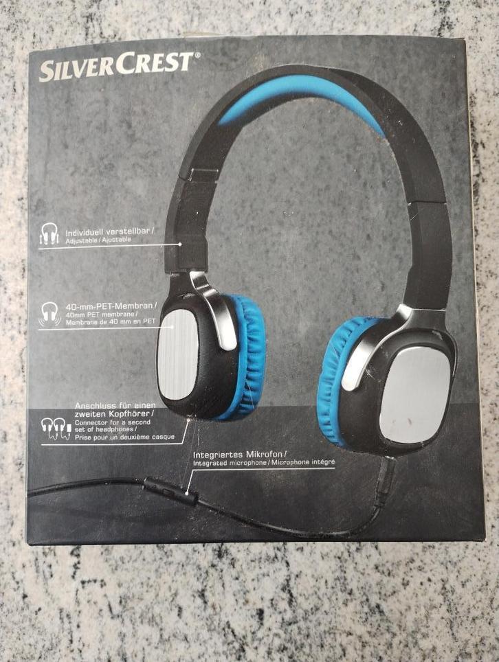 Silvercrest hoofdtelefoon, wegens sterfgeval, Audio, Tv en Foto, Hoofdtelefoons, Zo goed als nieuw, Op oor (supra aural), Overige merken