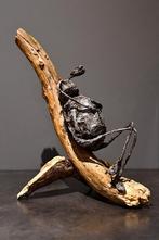 oeuvre fait main artiste belge, Antiek en Kunst, Kunst | Beelden en Houtsnijwerken, Ophalen