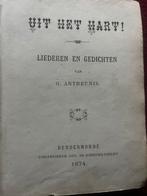 Antiek boek 1874 Liederen en Gedichten - Dendermonde, Enlèvement ou Envoi
