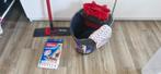Vileda Utramax Kit complet balai & seau-essoreur - Etat neuf, Huis en Inrichting, Schoonmaakartikelen, Ophalen of Verzenden, Dweilemmer, -bak, of -wagen
