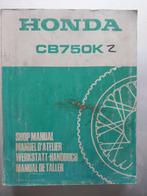 Werkplaatshandboek Honda CB750KZ editie 1978, Verzenden, Honda