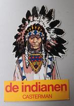 De indianen - Hans Kresse - Casterman - display - 1973, Ophalen of Verzenden, Overige figuren, Zo goed als nieuw, Plaatje, Poster of Sticker