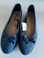 Marineblauwe schoenen NIEUWE ballerina's 39, Ophalen of Verzenden, Nieuw, Ballerina's