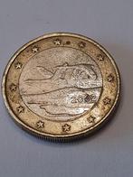 Zeldzame 1€ van Finland met misslag in de laatste 0 van 2002, Postzegels en Munten, Ophalen of Verzenden, Finland, 1 euro, Losse munt