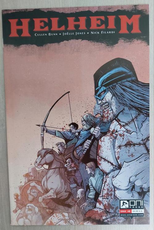 Helheim 4 Oni Press NM Brian Cullen Bunn, Boeken, Strips | Comics, Nieuw, Eén comic, Amerika, Ophalen of Verzenden