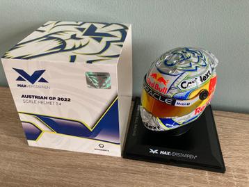  Max Verstappen 1:4 helm Austrian GP 2022 Schuberth RB18