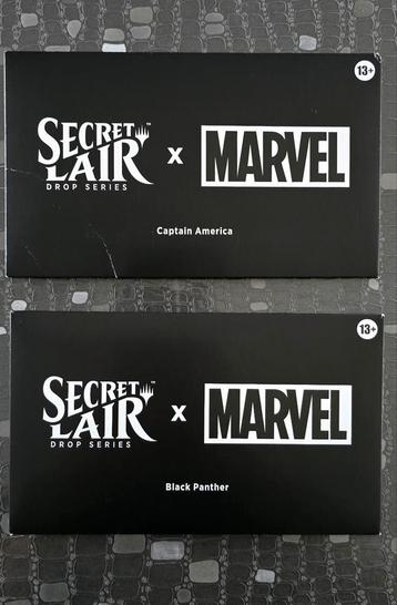 2 Secret Lair x Marvel Boosters beschikbaar voor biedingen