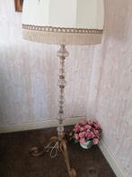 Lampadaire pied en verre, Huis en Inrichting, Lampen | Vloerlampen, Ophalen, Zo goed als nieuw, Glas