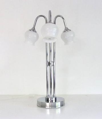 Vintage space age lamp jaren 70 / Seventies tafellamp beschikbaar voor biedingen