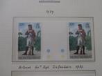 Postzegels Montserrat Militaire Uniformen 1979, Envoi, Non oblitéré