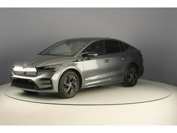 Skoda Enyaq COUPE RS iV 80 299pk 4x4 Pack Advanced, Auto's, Elektrisch, 5 deurs, SUV of Terreinwagen, Zilver of Grijs
