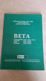 Lancia Beta Berline - Coupe - Hpe - Spider boek, Auto-onderdelen, Overige Auto-onderdelen, Gebruikt, Ophalen of Verzenden, Lancia