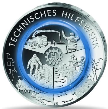 10 euro Duitsland 2025 Technisches Hilfswerk, Postzegels en Munten, Munten | Europa | Euromunten, Ophalen of Verzenden, Duitsland