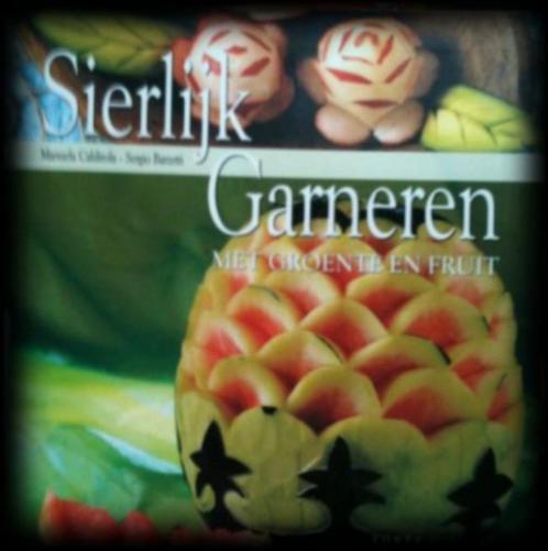 Sierlijk garneren, Manuela Caldirola, Sergio Barzetti, Boeken, Kookboeken, Ophalen