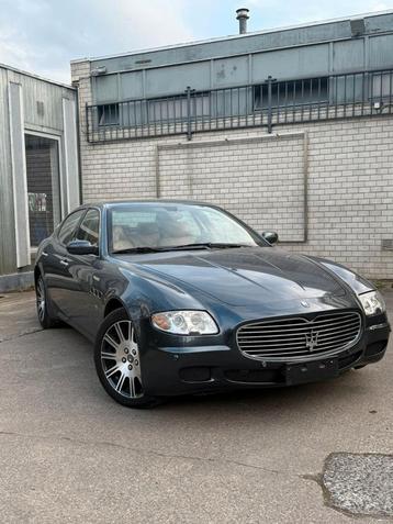 Maserati Quattroporte 4.2 V8 DEALER/FULL, Autos, Maserati, Cuir, Achat, 4200 cm³, Carnet d'entretien