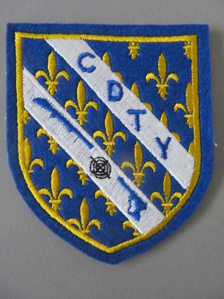 vintage patch schietclub Bosnie Bosnian Army CDTY ?, Verzamelen, Militaria | Algemeen, Overige soorten, Overige typen, Verzenden