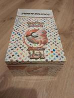 Pokemon 151 sealed te koop, Ophalen of Verzenden, Zo goed als nieuw, Booster