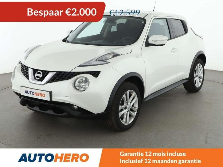 Nissan Juke 1.6 Acenta (bj 2017, automaat), Auto's, Nissan, Te koop, Juke, ABS, Airbags, Airconditioning, Bluetooth, Boordcomputer