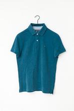 Tommy Hilfiger blauw poloshirt — Custom Fit — Maat S, Kleding | Heren, Polo's, Verzenden, Blauw