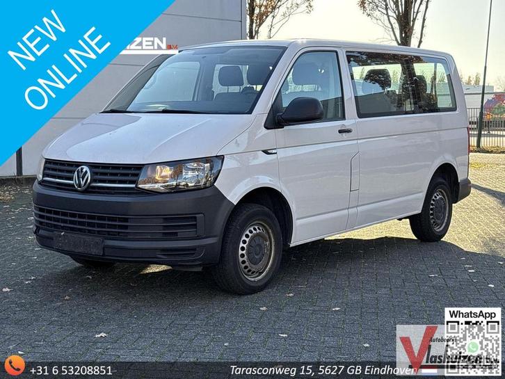 Volkswagen T6 Transporter Kombi 2.0 TSI L1H1 | € 9.450,- NET, Auto's, Volkswagen, Bedrijf, Transporter, ABS, Airbags, Alarm, Boordcomputer