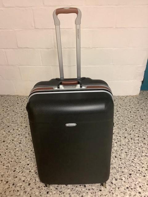 valise, Handtassen en Accessoires, Tassen | Reistassen en Weekendtassen, Zo goed als nieuw, Grijs, 60 tot 80 cm, 30 cm of meer