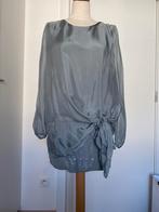Zijden tuniek, Ophalen of Verzenden, Zo goed als nieuw, Maat 38/40 (M), Grijs