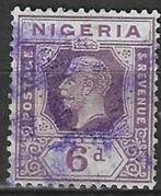 Nigeria 1914 - Yvert 7 - Koning George V (ST), Postzegels en Munten, Postzegels | Afrika, Verzenden, Nigeria, Gestempeld