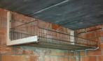 Metalen rek 120cm x 50cm x 18cm voor berging garage stal, Ophalen, Gebruikt