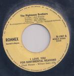 The Righteous Brothers – I love you for sentimental reasons, Enlèvement ou Envoi, Single, Utilisé, Pop