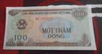 billet de banque du Vietnam 1991 - 100 mottram dong, Enlèvement ou Envoi, Asie du Sud Est, Billets en vrac