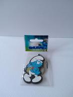 Sterke sleutelhanger van de smurf, Verzamelen, Smurfen, Ophalen of Verzenden, Nieuw, Potige Smurf