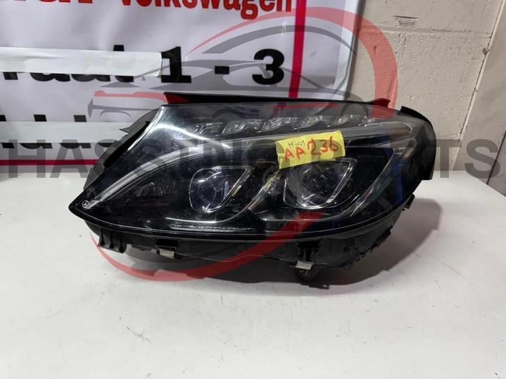 Mercedes-Benz C W205 Koplamp, Auto-onderdelen, Verlichting, Gebruikt, Ophalen of Verzenden