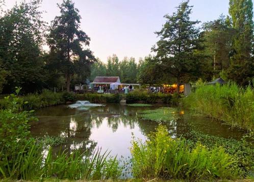 Overnachten in Teardrop of natuurhuisje privedomein Moerzeke, Vakantie, Campings, Aan meer of rivier, In bos