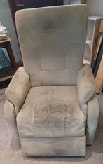 fauteuil relax électrique, Maison & Meubles, Enlèvement, Utilisé, 50 à 75 cm, Tissus