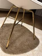 Eestoelen te koop 4stuks, Gouden poten, Comme neuf, Quatre, Enlèvement