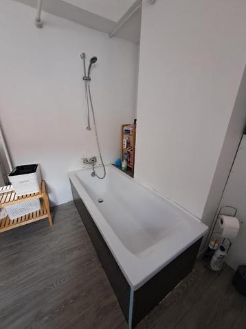 Ligbad + wastafel met toebehoren beschikbaar voor biedingen