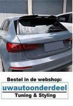 Dakspoiler Extention Carbon look Geschikt Voor Audi A3 S3 8Y, Verzenden