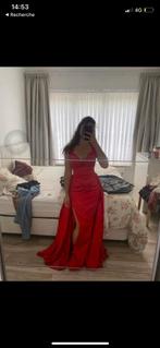 Robe de soiree rouge croisé dans le dos, Kleding | Dames, Trouwkleding en Trouwaccessoires, Ophalen, Zo goed als nieuw, Rood